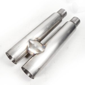 Ford Mustang Performance Exhaust - Stainless Works - Redline Series Catback, Dual-mode Mufflers, H-Pipe, Quad Tips, Active Valves - `18-`20